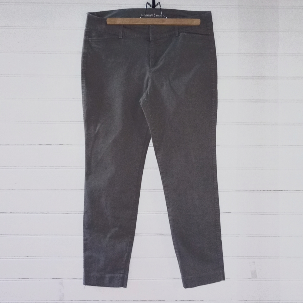 Dove Grey Pixie Crop Jeans